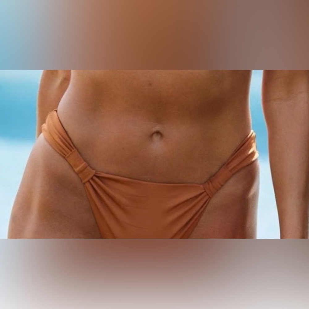 Monday Swimwear toffee tulum bikini bottom L/V large